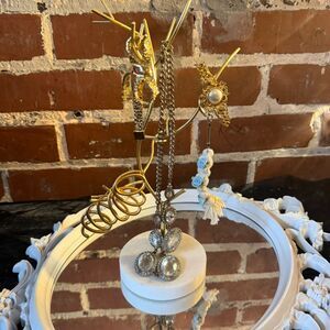6 Piece Jewelry Tree Collective Jewelry Set - Brooches, Necklace, Keychain